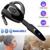 Bluetooth Trucker Headset Wireless Dual Mic Noise Cancelling Earpiece Earbuds