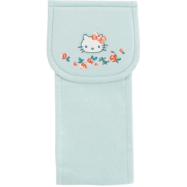 OKA 4548622326727 Hello Kitty Grace Toilet Paper Holder Cover, Mint Green (Sanrio Kitty-chan)