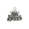 Sterling Silver Drama Queen Charm Item #44181