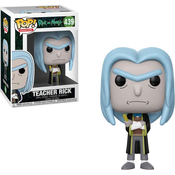 Funko 35590 Pop! Animation: Rick & MortyTeacher Rick, Multicolor