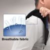 Big Teeth Golf Bag Shoulder Strap Single Padded Adjustable Universal Replacement with 2 Stainless Metal Hooks Blue&Black