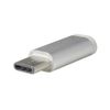 Adapter Micro USB kompatibel mit ZTE Blade A73, USB-C auf Micro USB, Silber