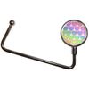 BadgeBeast.co.uk Rainbow Heart Pattern - Handbag Table Hook Hanger