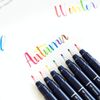 Tombow WS-BH25 Fudenosuke Brush Pen - Red
