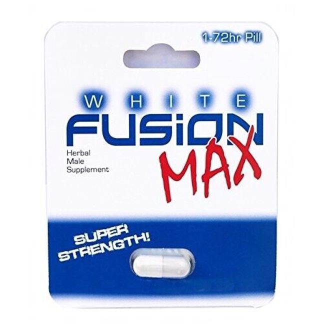 Whitefusion Max Male Performance Herbal Supplement- 6 Pills