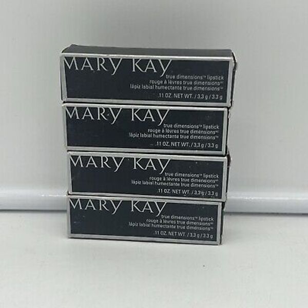 Mary Kay True Dimensions Lipstick Color Me Coral 054822 *Lot Of 4*