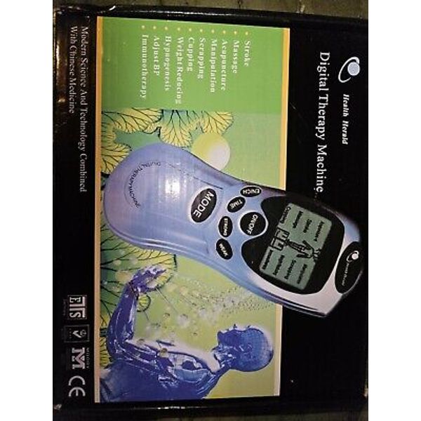 Digital Tens Unit Machine Pulse Massager Muscle Stimulator Therapy Pain Relief