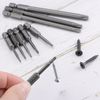 uxcell 10 Pcs T20 Magnetic Security Star 5 Point Driver Bit 1/4" Hex Shank 2" Length