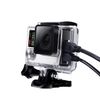 Suptig Protective case Charging case Wire Connectable Skeleton Protective Side Open Compatible for GoPro Hero 4 Hero 3, 3+ Camera.