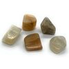 Moonstone Small Crystal Tumbled Stones - 5 Pc
