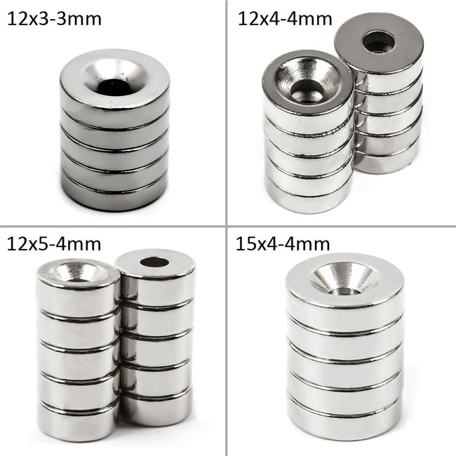 Small Round Neodymium Magnet Rare Earth Strong Powerful Permanent