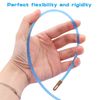 65 Feet Fish Tape Wire Puller Through Wall, Electrical Fish Tape Pull Push Kit
