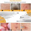 7Pcs Pimple Remover Tool Kit Blackhead Extractor Comedone Acne Spot Popper Tools