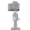 NICEYRIG Extension Bracket Base Plate for Sony Alpha ZV-E10 Camera with Cold Shoe