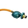 M&H Global Propane Low Pressure Gas Regulator 71" Hose