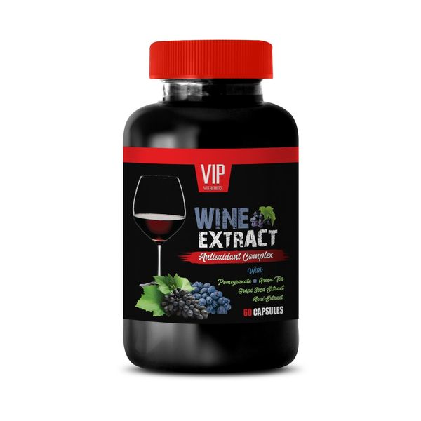lower blood pressure - WINE EXTRACT COMPLEX - resveratrol antioxidant 1B