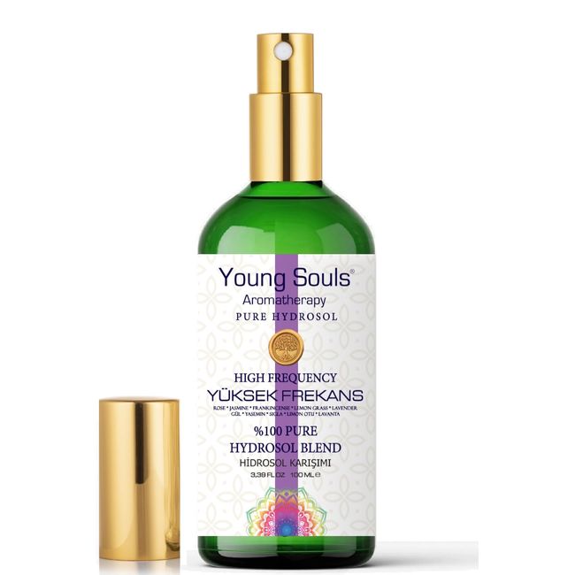 Young Souls Aromatherapy High Frequency Pure Hydrosol Tonic Yüksek Frekans Hidrosol Karışımı 100 ml