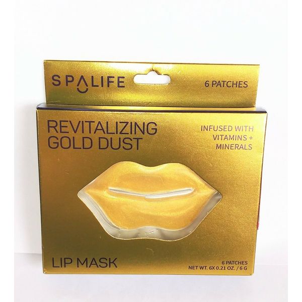 Spa Life Revitalizing Lip Mask 6 Patches NEW