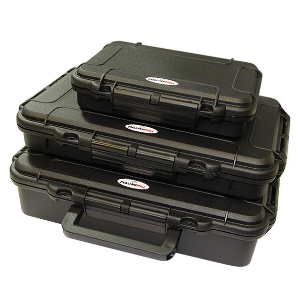PANARO MAX Grip Waterproof & Dustproof Fishing Fly Box, Black, MAX003FLY