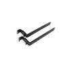 Hold It Mate Railing Shelf Kit (16) for Vertical Spindled Railings - Small Space Ledge Kit, Beverage Holder, Grill Side Table, Deck Work Table
