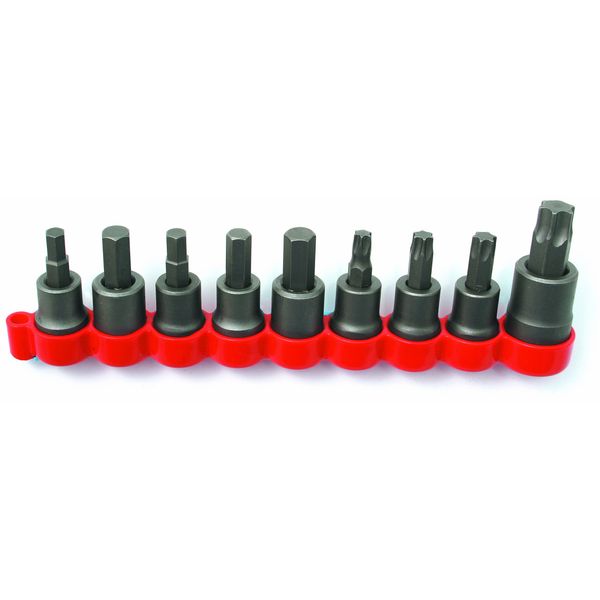 CTA Tools 1485 Disc Brake Caliper Bolt Socket Set, 9-Piece