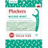 2 Pack Plackers Micro Mint Dental Floss Picks, 150 Count per Bag (300 ct Total)