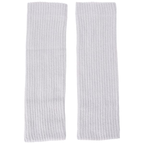 Atsugi Women's WKE1593 Leg Warmers with Silk Inside Double Weave Leg Warmers, gray (light gray)