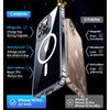 CANSHN Magnetic Compatible with iPhone 15 Pro Case, [Compatible with Magsafe] [Translucent Matte] Shockproof Protective Phone Case 6.1" - Clear
