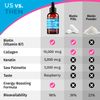 Liquid Collagen Peptides for Women - Complex with Biotin Vitamin, Hydrolyzed Keratin Protein and Saw Palmetto - Comprehensive Formula for Hair, Skin, and Nails Wellness - 2fl oz (Pack of 2)