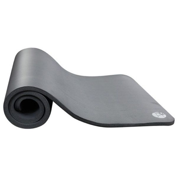 I Warner NBR Wide Yoga Mat 20mm, Dark Gray