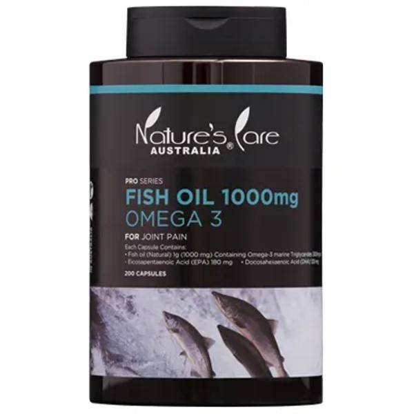 Nature&#39;s Care Nature&#39;s Care Fish Oil Omega 3 Pro Series 200 Capsules