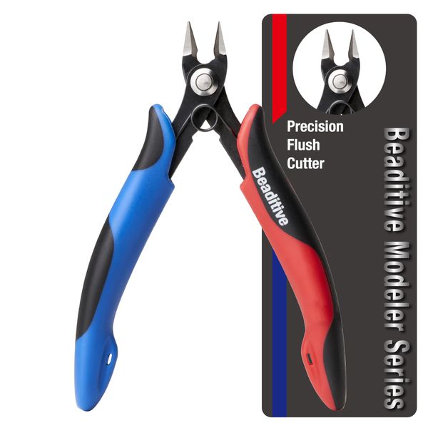 Beaditive Precision Flush Cutter for Plastic Model - Plastic Sprue Cutter - Gunpla, Gundam Model, Scale Model Building