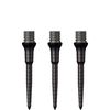 Mission Darts Points Titan Ripple | Titanium Conversion Point | 26 mm | Black (X2659)