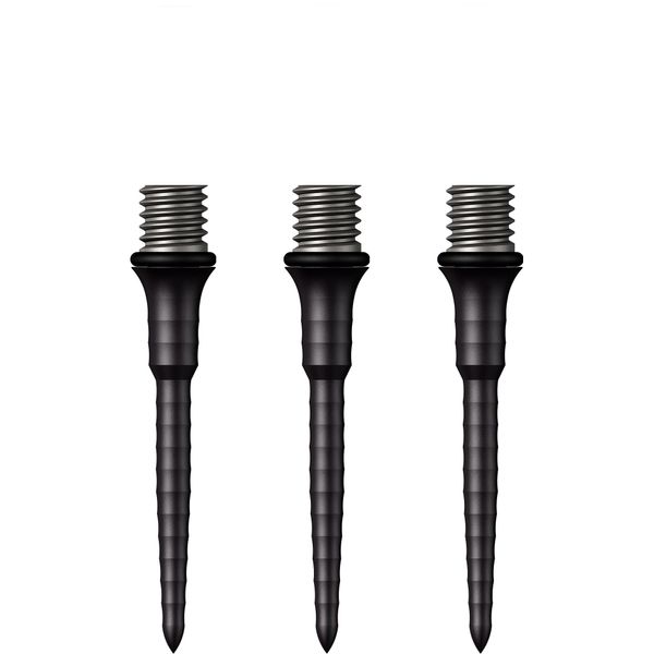 Mission Darts Points Titan Ripple | Titanium Conversion Point | 26mm | Black (X2659)