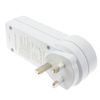 kenable RCD 13 Amp UK Mains Socket Plug Power Adapter with Test & Reset Button