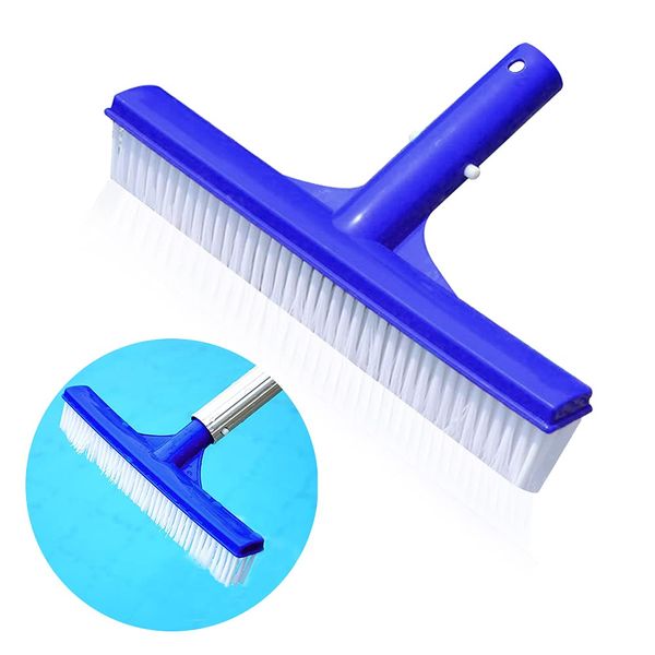 Swimming Pool Brush Head Hillylolly Swimming Pool Cleaner Brush, plastic Pool Brush Head, Swim Pool Brush Head, Pool Brush for Cleaning Pool Tiles, Floors, Steps, Walls, Spa, Hot Spring, Bathtub