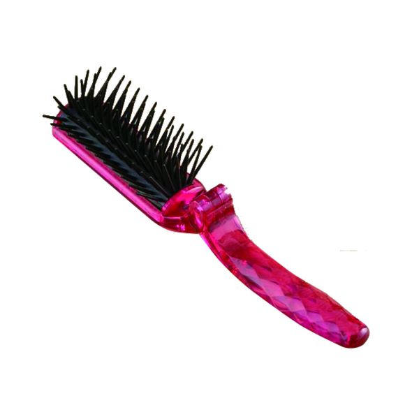 Kai Corporation KQ1167 Anti-Static Brush, Foldable, Ruby Pink