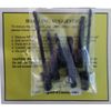 Tight Fit Drill Bit Set Threaded Shank Combo Set 00131 - New