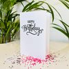 Funny Never-Ending Singing Prank Birthday Card with Glitter Surprise