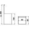 Naber transFORM 8041229 Quiver for Railing System, Matte Black