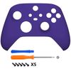 eXtremeRate Replacement Shell for Xbox Series X|S Controller, Personalize Your Control - Custom Gaming Case Faceplate for Xbox Core Controller - Purple