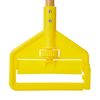 Rubbermaid Commercial Products, Industrial Grade - Wooden Wet Mop Holder Handle Stick for Floor Cleaning Heavy Duty, 60 Inch (FGH116000000)