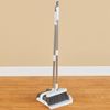 Collections Etc Foldable Standing Broom and Dustpan Compact Set