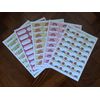 500 Jam & Preserve Adhesive Labels, Five Designs