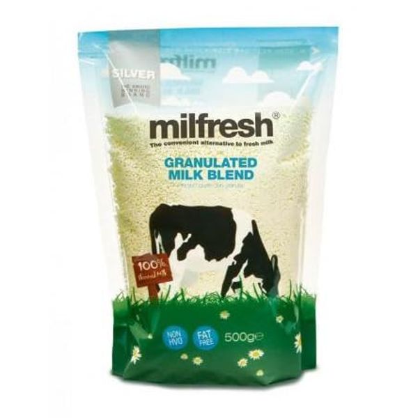 Milfresh Granulated Skimmed Milk 500g (Pack of 10) (Silver)