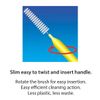 Piksters Sampler Pack Interdental Brushes Reusable Brushes Size 00, 0, 1, 3