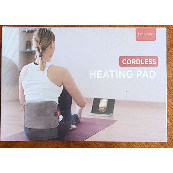 Comfy Temp Massage Heating Pad Cordless Portable 3 Settings Health Back Comfort