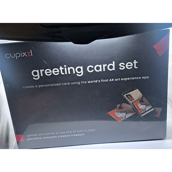 Cupixel Greeting Card Set World's First AR Art Experience App