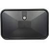 B& B Molders 94196 Exterior Shower with Box - Black Package