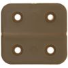 W4 Plastic Hinges - Brown, 1 3/4 Inch